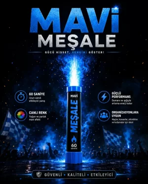 Mavi Meşale Venüs marka silindir model